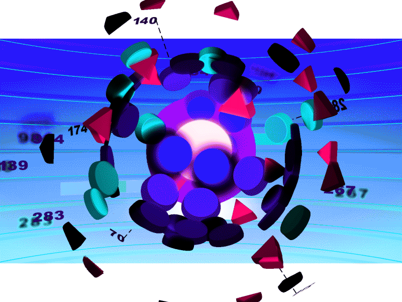 Particles 2d after effects animation gif graphic design illustration motion graphics