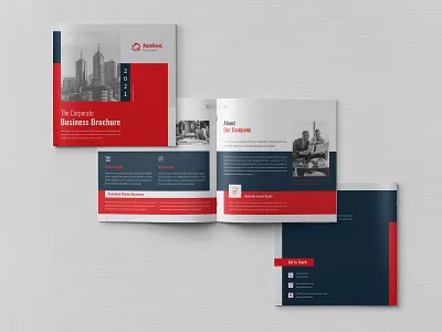 Square Brochure the brochure