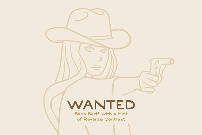 WANTED - a font arizona brand design california cowboy cowgirl design font graphic design hand lettering lettering new mexico poster texas type typeface vector wanted west western wild west