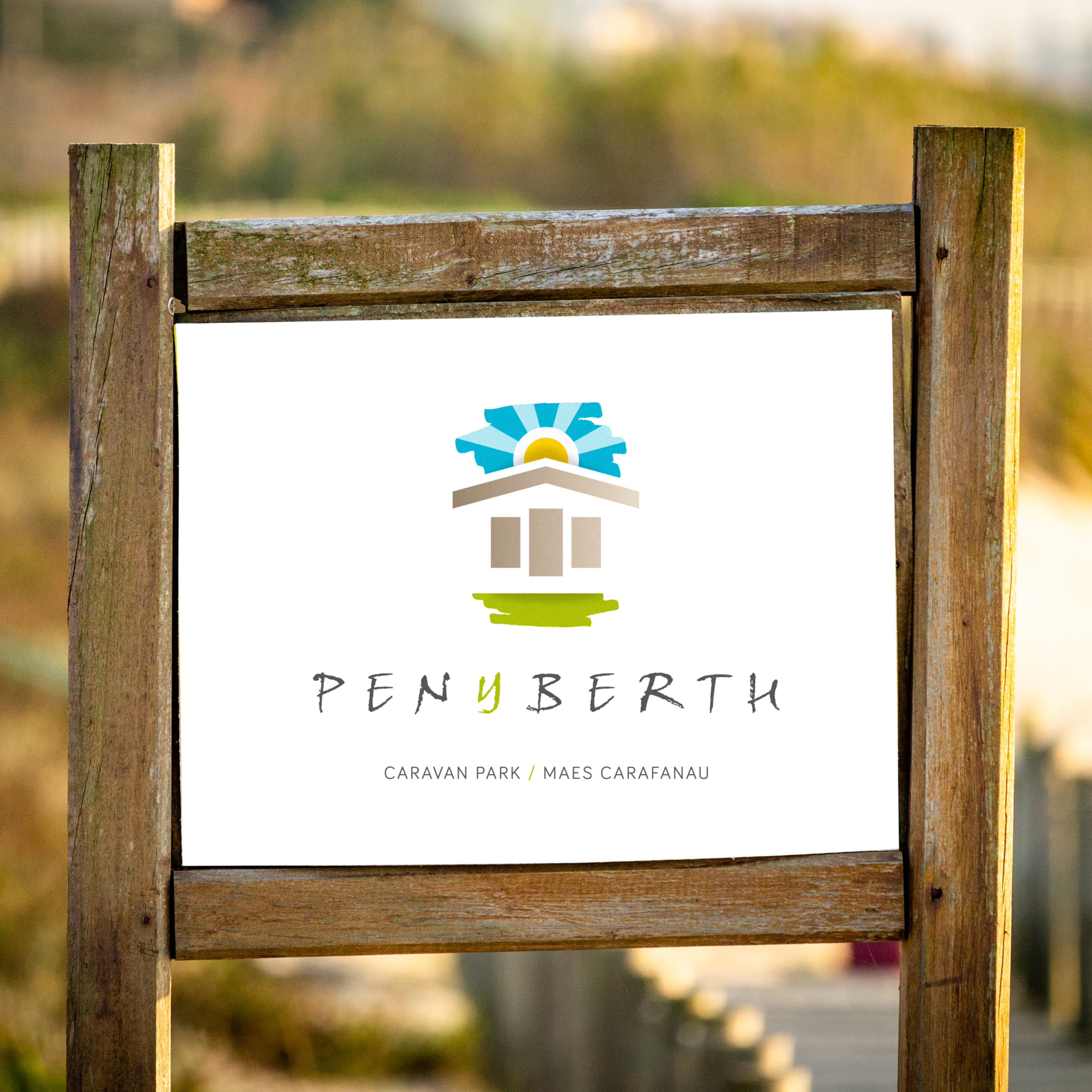 Pen Y Berth branding design logo