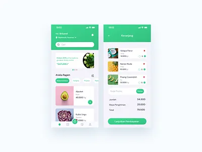 Grocery App cart clean design design app green grocery app market mart mart app mobile mobile app design shop shop app uidesign ux ui ux design