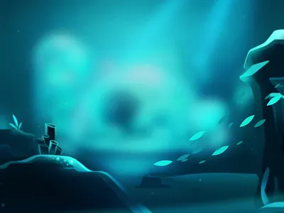 Tip tap toe 2d animation character animation fish illustration octopus sea underwater water