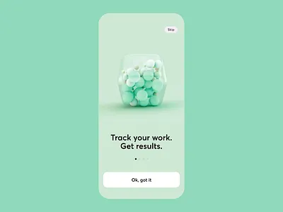 Onboarding Animation 3d animation app clean cuberto gif graphic design illustration interaction interface ios minimal mobile motion graphics onboarding team management ui ux walkthrough
