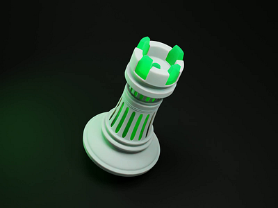 The Rook 🎲🎲🎲 3d 3d blender 3d illustration app blender case study chess chessboard chessboard app design graphic design illustration mobile modeling rook ui ui design uiux