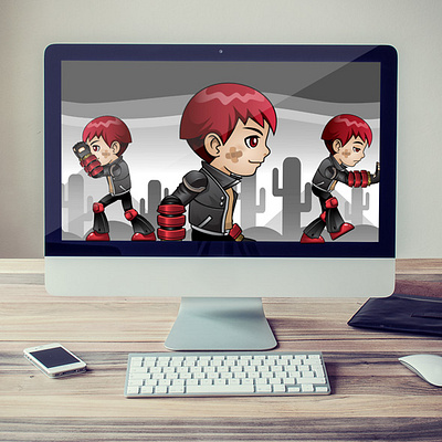 Fighter Boy Game Asset 2d game asset action game asset animation boy game asset fighter game asset game asset game character gamedev hero game asset kid game asset