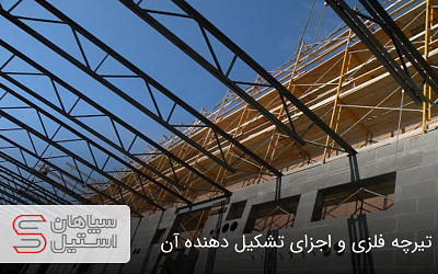 تیرچه فلزی و اجزای تشکیل دهنده آن تیرچه فلزی سپاهان استیل