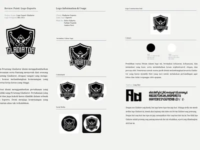 Logo Brand Esport branding illustration logo vector