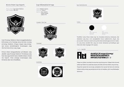 Logo Brand Esport branding illustration logo vector