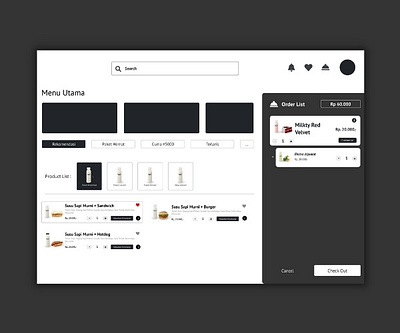 MAIN MENU - MILKTY.CO design homepage main menu menu web website