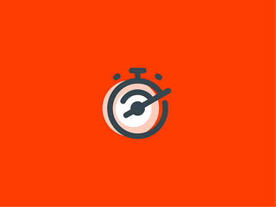 Stopwatch Icon 1 branding clock cycling f1 formula formula1 icon icons identity logo minimal race racing simple stopwatch time ui ux