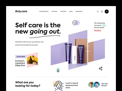 Beauty Product Website beauty beauty product beauty product web design home home page homepage landing landing page landingpage site uidesign uiux userinterface web design web page web site webdesign webpage website
