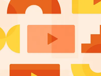 Creative Videos creative creative videos editorial illustration figma illustration shapes video