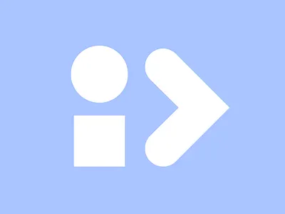 i > branding icon identity logo typography