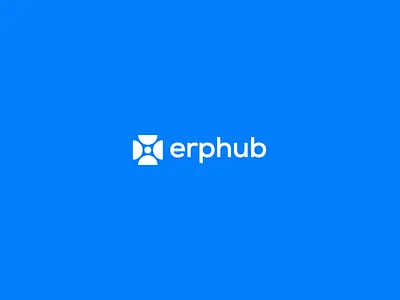 Erphub brand identity brandidentity branding corporate identity design erp erphub geometric logo graphic graphic desgin logo logo animation logo design minimal logo software tech logo technology typography