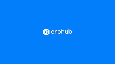 Erphub brand identity brandidentity branding corporate identity design erp erphub geometric logo graphic graphic desgin logo logo animation logo design minimal logo software tech logo technology typography