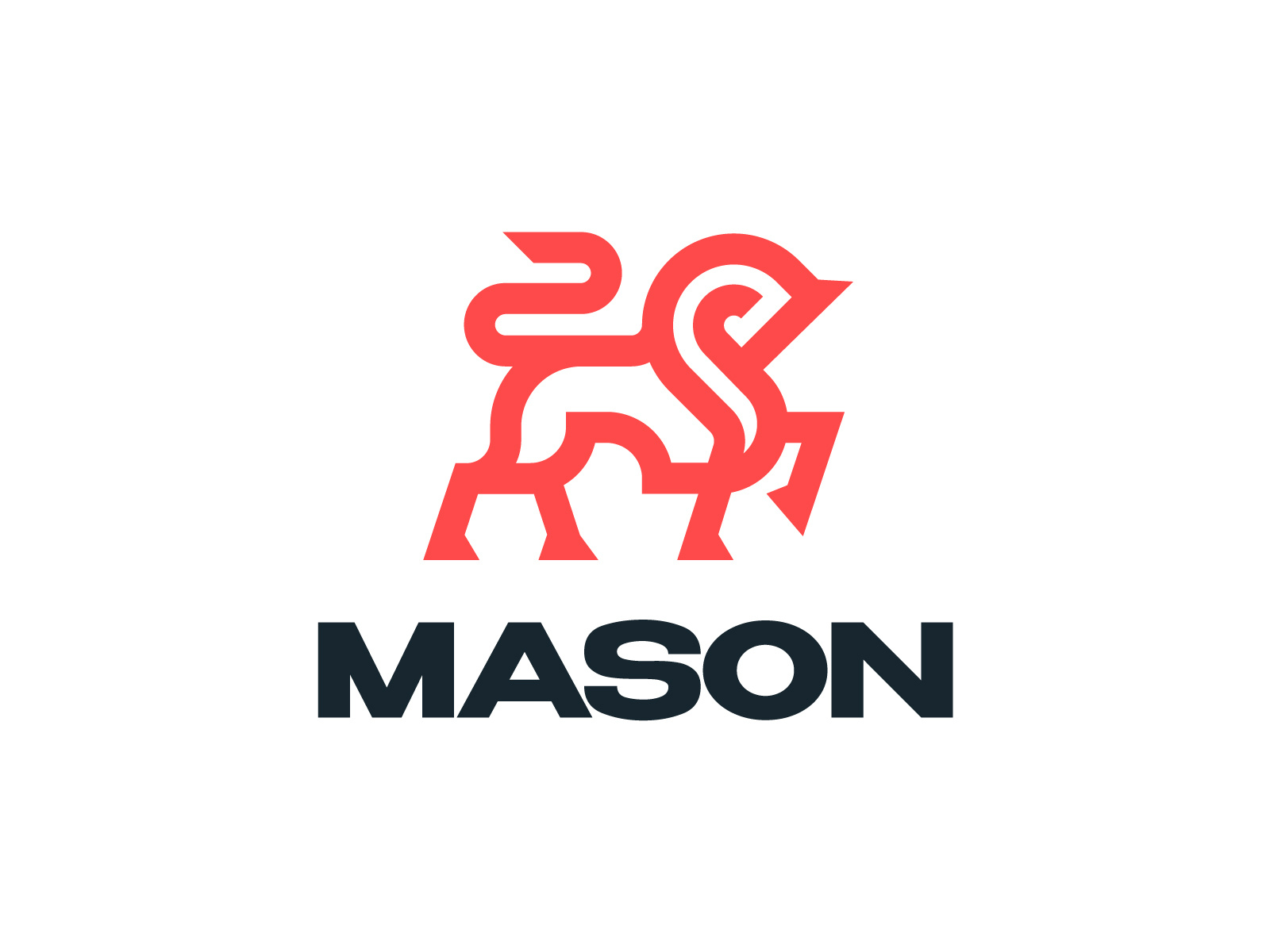 Mason Construction by Matt Romo for La Visual on Dribbble