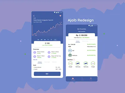 Redesign ajaib app design icon app mobile ui