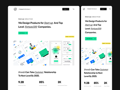 Website UI branding card ui case study clean clean design design landing page portfolio portfolio layout product design typography ui ui ux user experience ux website website ui white website