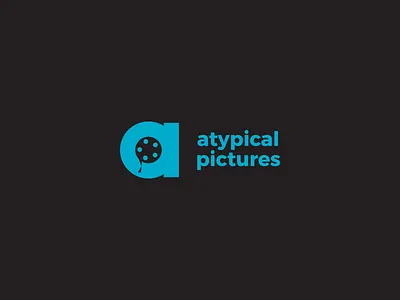 Atypical Pictures brand branding design graphic design logo