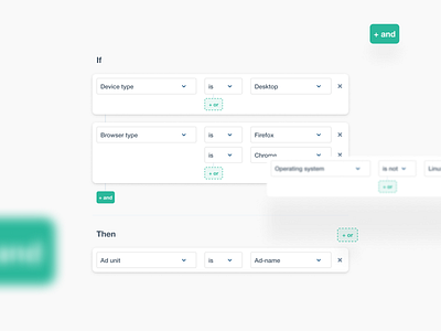 If/Then statement dashboard if statement if then statement logic micro interaction micro interactions prototype web application