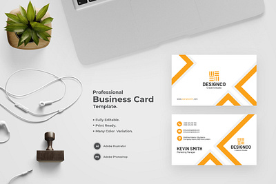 Business Card -135 design flat design modern design professional business card professional design visiting card visiting card design visitingcard