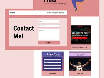 Portfolio Design portfolio web design website design
