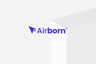 Airborn Logo(unused) a logo airborn brand identity business logo company logo custom logo illustration letter logo logo maker logodesign