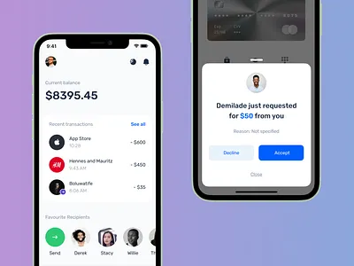 nomiBank - Fintech bank design finance fintech ios product savings teen ui uidesign uiux