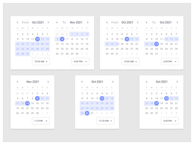 Date Picker UI awesome design graphic design product product design ui design