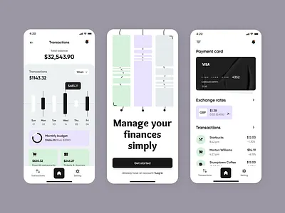 Bank app interaction android animation android app animation app app design design interaction ios animation ios app mobile animation motion motion design ui user experience user interface ux