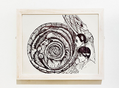 #nopencilchallenge Sketch Uzumaki (Junji Ito) art design drawing fanart illustration illustration art manga sketch