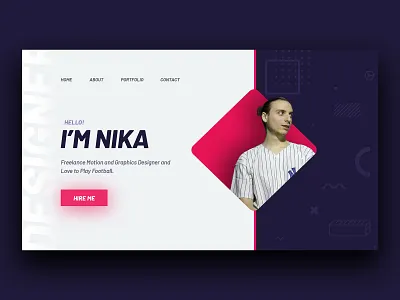 UI DESIGN FOR PORTFOLIO design graphic design ui