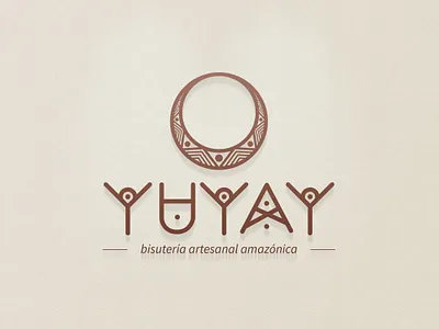 Yuyay artisan crafts design ecuador logo logotipo shot vector