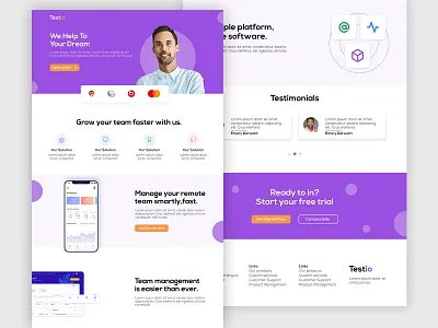 Agency Landing Page landing page personal portfolio