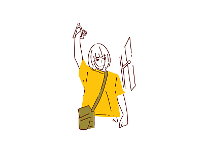 Minimalist illustrations branding design graphic design illustration minimalism minimalist outline ui