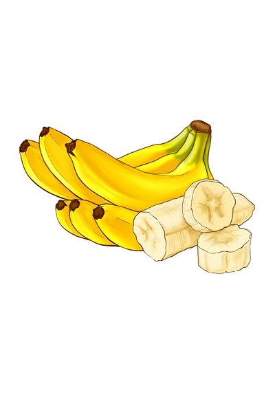 Banana banana cartoon character design food graphic design illustration procreat