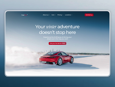 Fast Fun website design