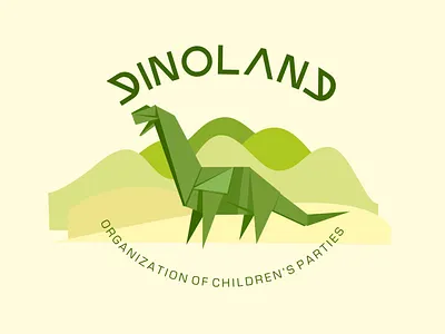 Dinoland brand brandidentity branding design font identity illustration logo logotype