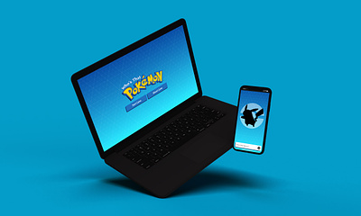 Who's That Pokémon? app design ui ux web app