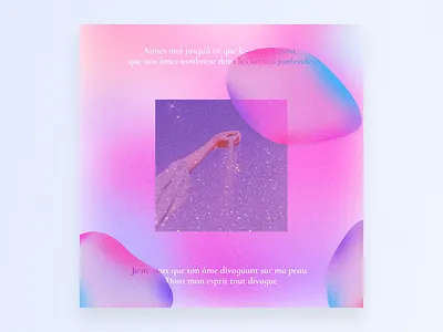 My energy Poster 3d branding design graphic design light poster shine tenderness typography ui user interface volumetric