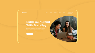 Brandlyy Web Design adobe illustrator adobe xd design figma graphic design sketch web design