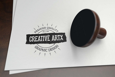 Stamp Mockup branding design design template illustration logo new premier premium psd mockup stamp