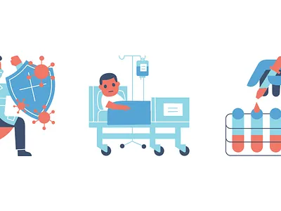 COVID FIGHTER covid design doctor icon illustration medical virus