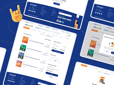 My cart - Petzone web app design icon illustration logo ui ux