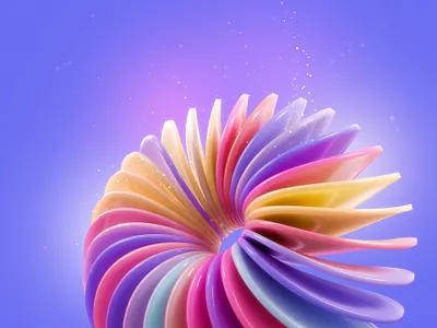 Blender Abstract Render abstract app ui background bg blender blnder3d color colorful concept design icon illustration render shot trendy wallpaper