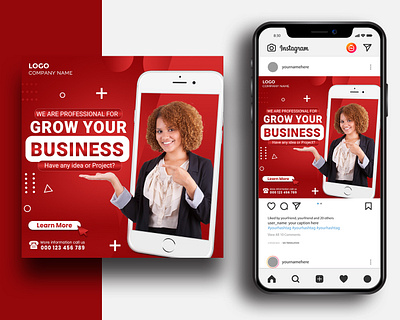 Social Media Ad advertising banner branding flyer graphic design illustrator logo poster social social media cover social media marketing agency web banner