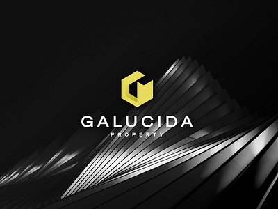 Galucida Property branding character design gletter glogo icon illustration investment lettering logo logotype mark monogram property symbol vector