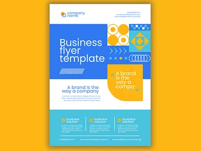 Business Flyer illustration