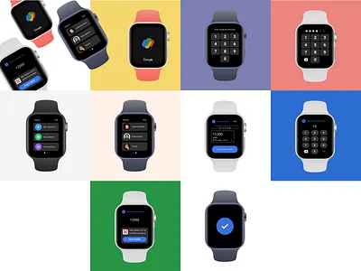 Google Pay - Watch App apple design googlepay payments redesign redesign concept userexperience ux watch watchapp