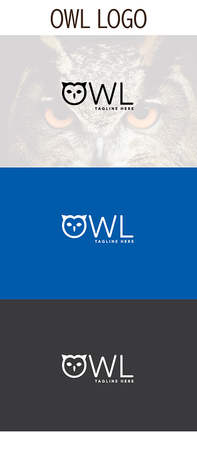 OWL LOGO branding design flatdesign graphic design illustration illustrator logo minimal unique vector